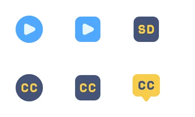 Movie And Video Icon Pack