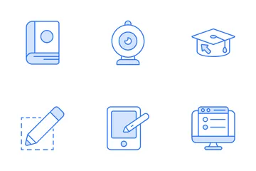 Online Education Icon Pack