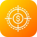 Free Financial Market Target Icon