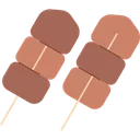 Free Grilled Pork Skewer Grilled Pork Icon