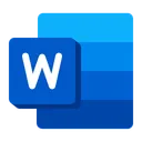 Free Microsoft Word Word Documento Icono