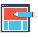 Free Pen Pencil Window Icon