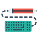 Free Pen Pencil Keyboard Icon