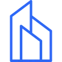 Free Real Estate Blue Outline Miscellaneous Life Style Icon