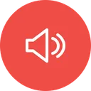 Free Volume Sound Up Icon