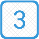 3 number  Icon