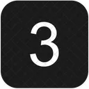 3 number  Icon