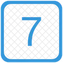 7 number  Icon