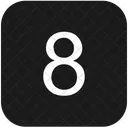 8 number  Icon