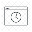 Access Browser Clock Icon