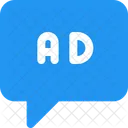 Ads Response Chat Message Icon