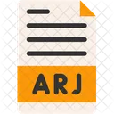 Arj Compressed File File Format File Type Icon