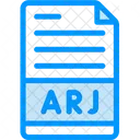 Arj Compressed File File File Type Icon