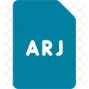 Arj Compressed File File File Type Icon