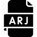 Arj Compressed File File File Type Icon