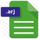 Arj File Paper Icon