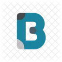 B Letter Alphabet Icon