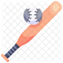 Hitting Pitcher Bat Icon