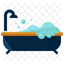 Bathtub Wash Shower Icon