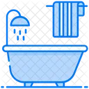 Shower Tub Bath Bathtub Icon