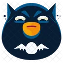 Batman Emoji Face Icon