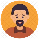 Bearded Man  Icon