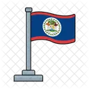 Belize Country Flag Icon