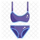 Clubwear Bra Brassiere Undergarment Icon