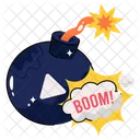 Burst Bang Fun Icon