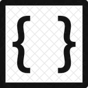 Brackets Coding Programming Icon