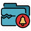 Breach Notification Data Breach Notification Data Leak Protection Icon