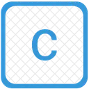 C Lower Case Icon