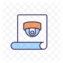 Camera recording sticker  Icon