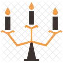 Candle Candelabra Stand Icon