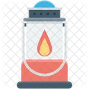 Candle Lantern Flame Icon