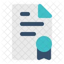 File Document Certificate Icon