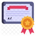 Certificate  Icon