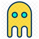 Spooky Ghost Video Game Icon