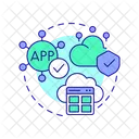 Cloud native security  Icon