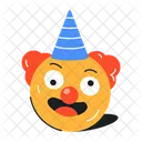 Clown Face  Icon