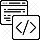 Coding Development Development Process Icône