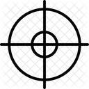 Crosshair Optical Sight Reticle Icon