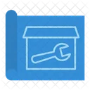 Blueprint Planning Builder Icon