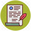 Contract  Icon