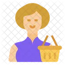 Customer Woman Avatar Icon