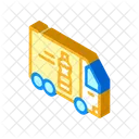 Delivering Oil Truck Icon