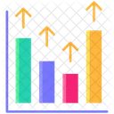 Graphique Augmentation Gestion Icône