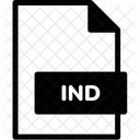 Ind Format Document Icône