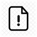 Error File Alert Icon