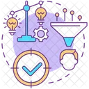 Evaluate and select solutions  Icon